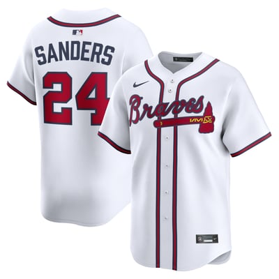 Deion Sanders Atlanta Braves Nike Limited Player Jersey - White
